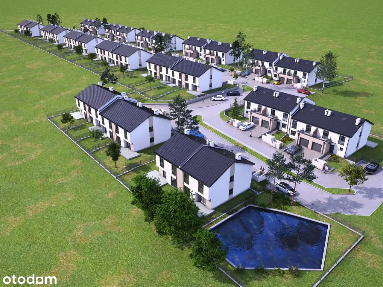 Dom skrajny, garaż, ogródek, strych, oś. zamknięte - Pełny obrazek: 4/15