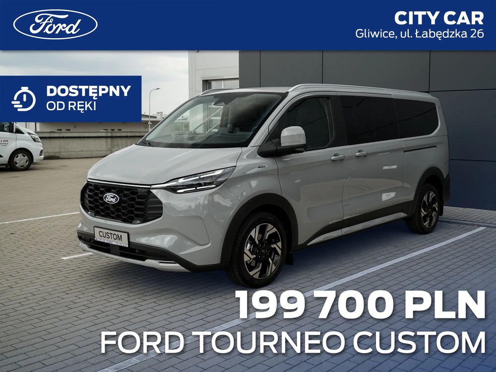 Ford Tourneo Custom 2.5 PHEV CVT 340 L2 Titanium 2026