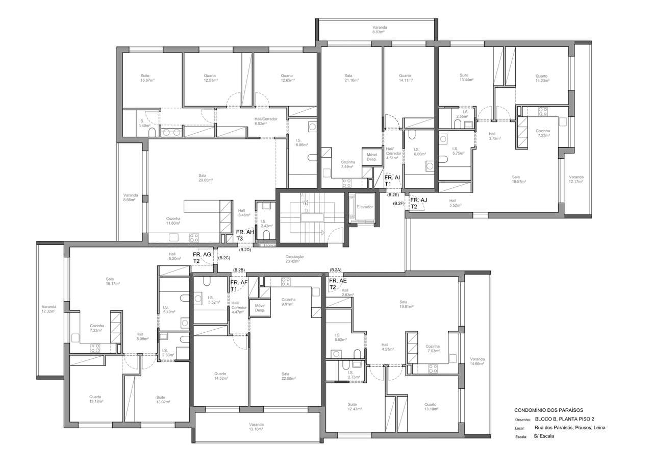 Apartamento T3 | Pousos | Leiria-29