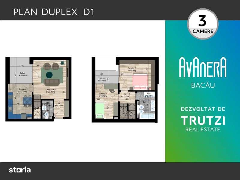Duplex D1 - Bacau - Complex Avanera - Imagine principală: 4/9