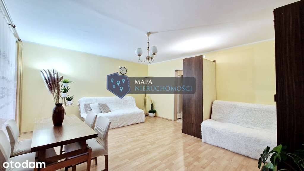 Słoneczne, dwustronne 37m2 na parterze Południe - Pełny obrazek: 3/9