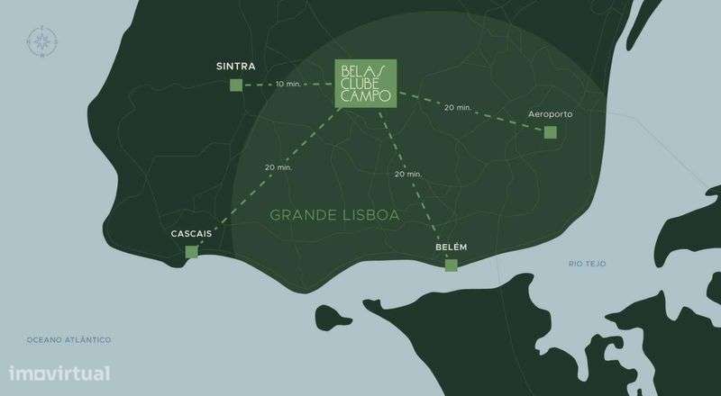 Terreno Urbano | Belas Clube de Campo | Sintra - Grande imagem: 4/12