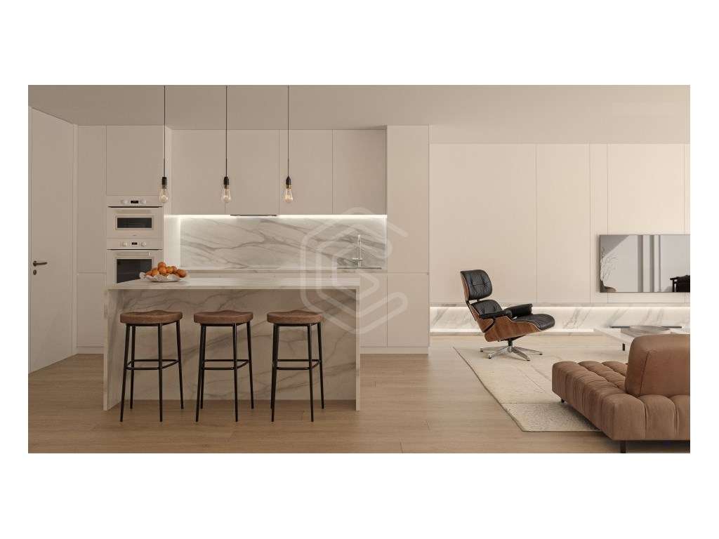 T2 no Coração de Matosinhos com pátio de 28m2 e 1 Lugares de Garagem - Grande imagem: 4/25