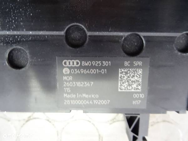 8W0925301BC panel sterowania drive select Audi A4 A5 8W czesci - 2