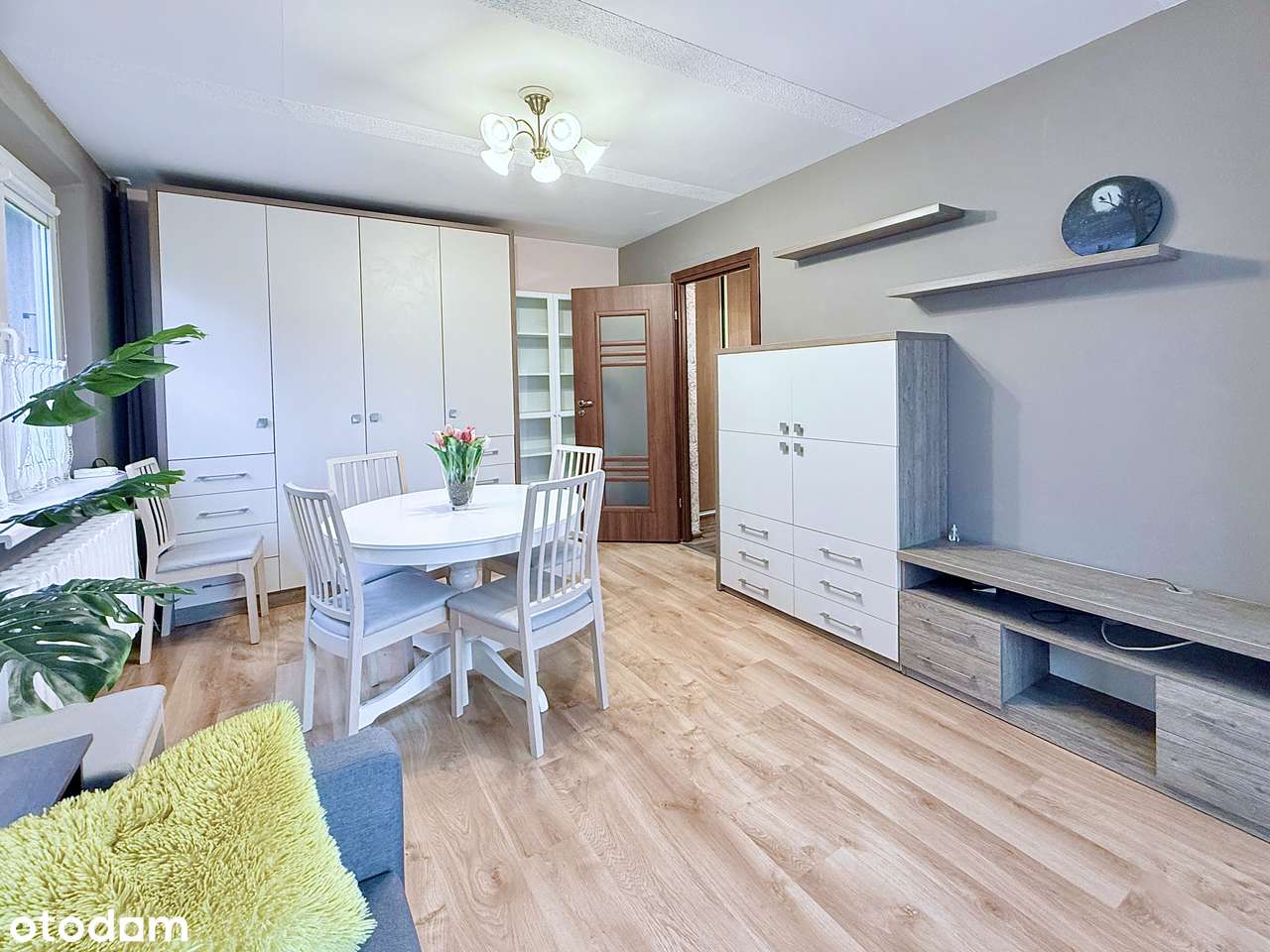 Dwa pokoje, parter, balkon, na osiedlu Słonecznym. - Pełny obrazek: 4/17