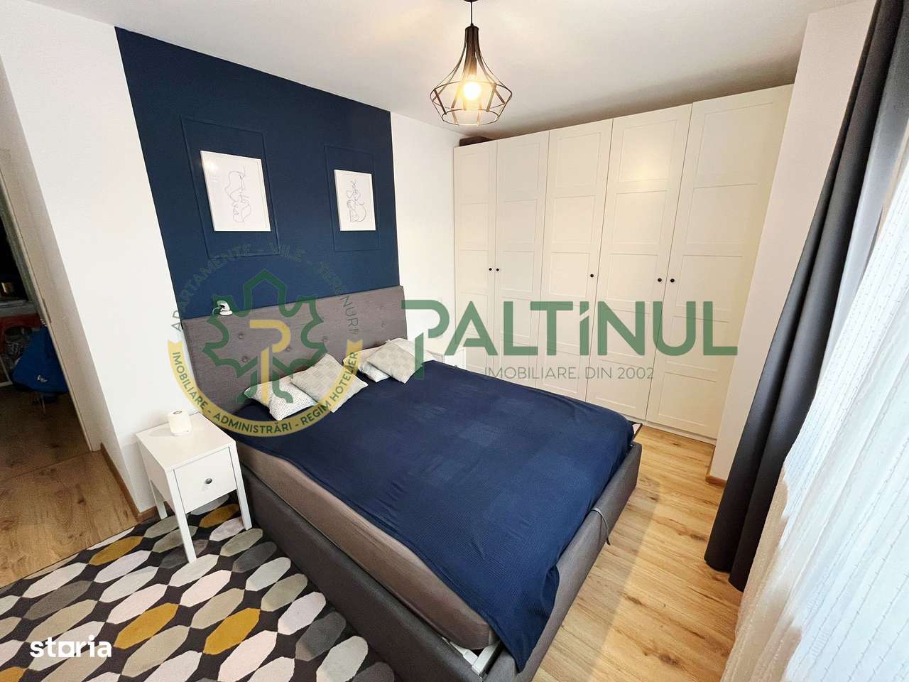 Apartament 3 camere de vânzare – etaj 3, mobilat, terasă cu priveliște-9