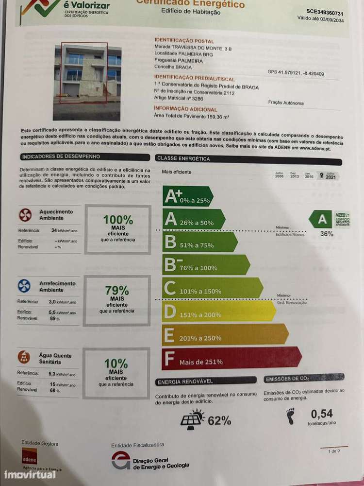 Moradia semi-nova T3+1 em Palmeira, Braga - Grande imagem: 4/33