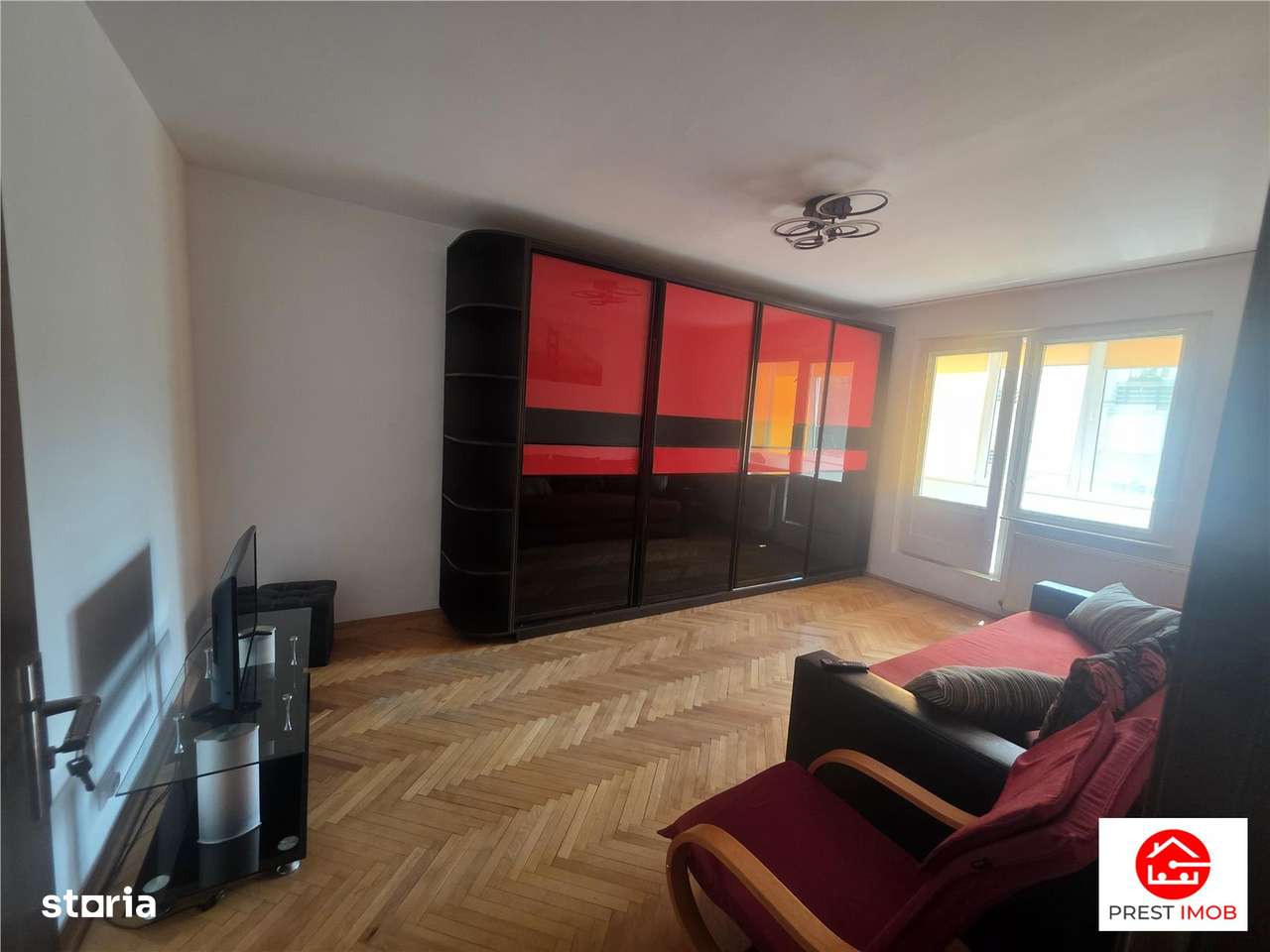 Ap 2 camere  de vanzare, 54 mp ,confort 1, et2 4,  Unirii, Targu Mures-1