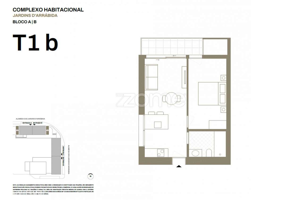 T1 | The Yard | 8ºPiso | 500m Metro - Grande imagem: 4/18