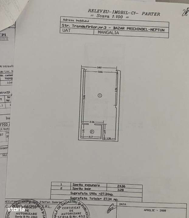 Spatiu comercial si locuinta deasupra- Statiunea Neptun- Investitie Li-5
