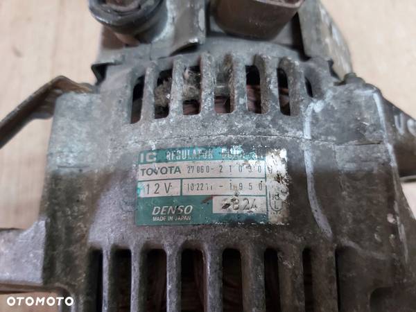 Toyota Yaris I 1,3 1,5 TS alternator Yaris Verso 27060-21030 - 5