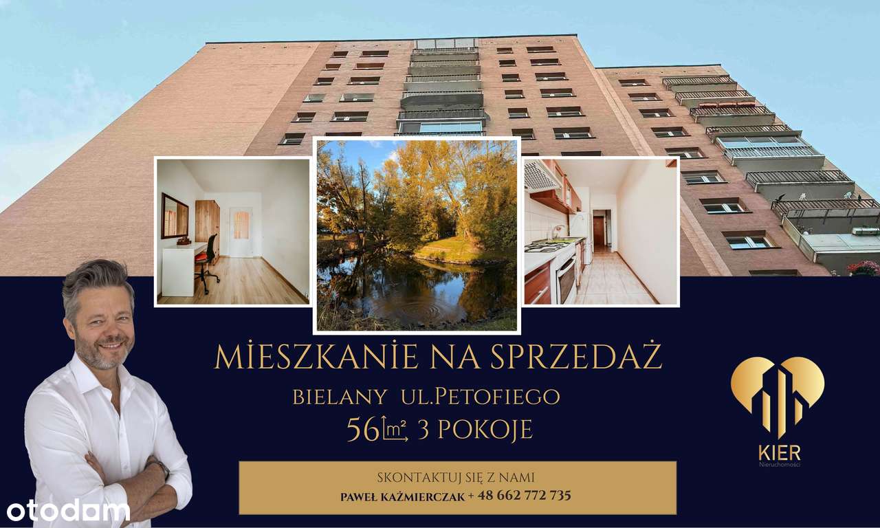 Mieszkanie 3 pokoje, balkon, obok metro, dla pary lub inwestycyjnie-0