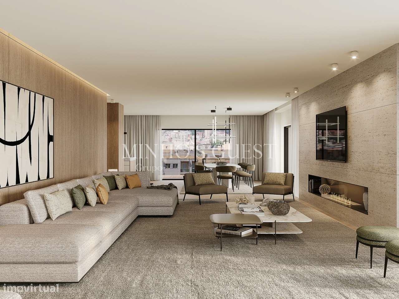 Apartamento T3 de Luxo em Fraião Braga - Grande imagem: 4/27