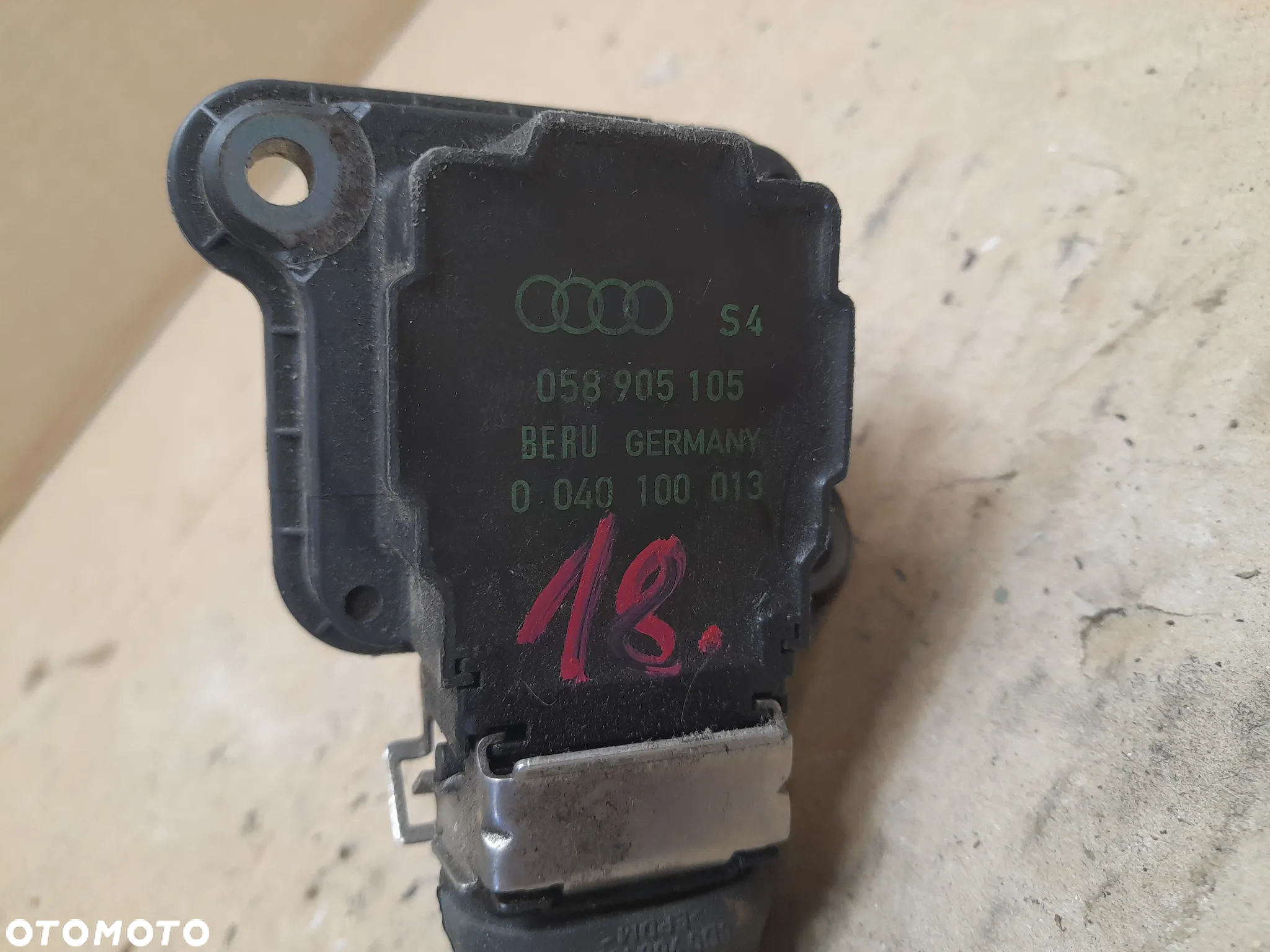 BERU CEWKA ZAPŁONOWA AUDI A3 A4 B5 A6 C5 TT 1.8T 058905105 - 2