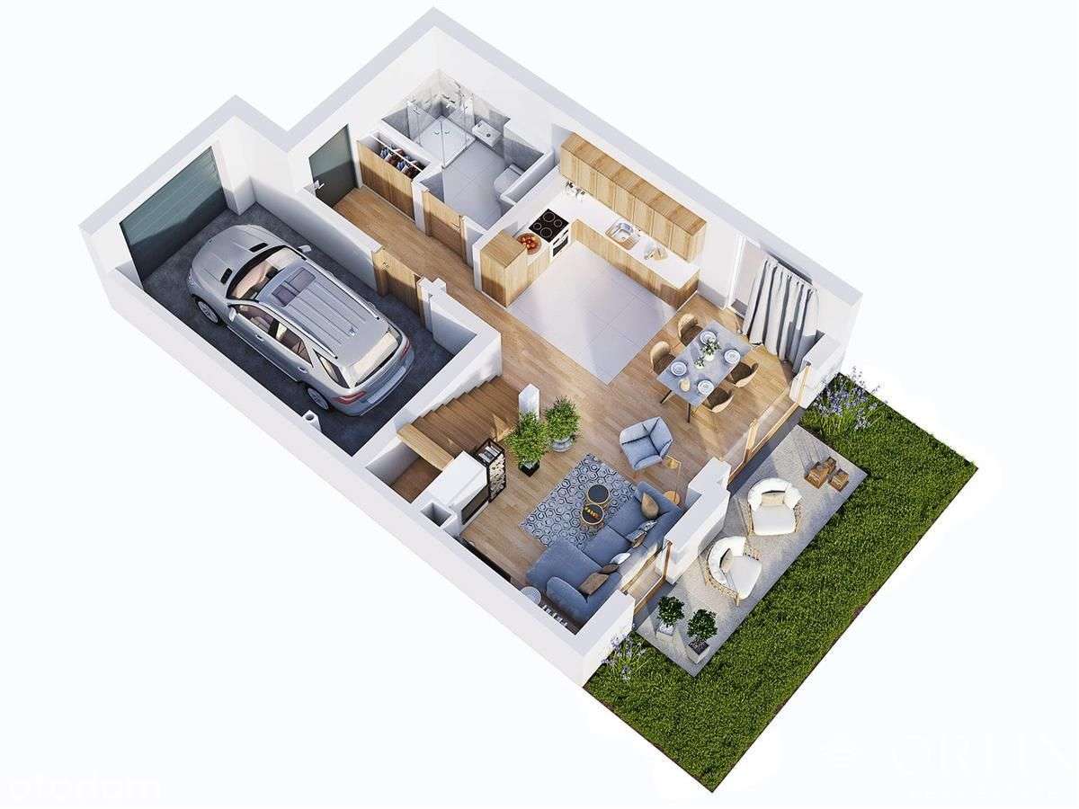 Piękny Dom z ogrodem Gdynia Wiczlino 139 m2 - Pełny obrazek: 3/11