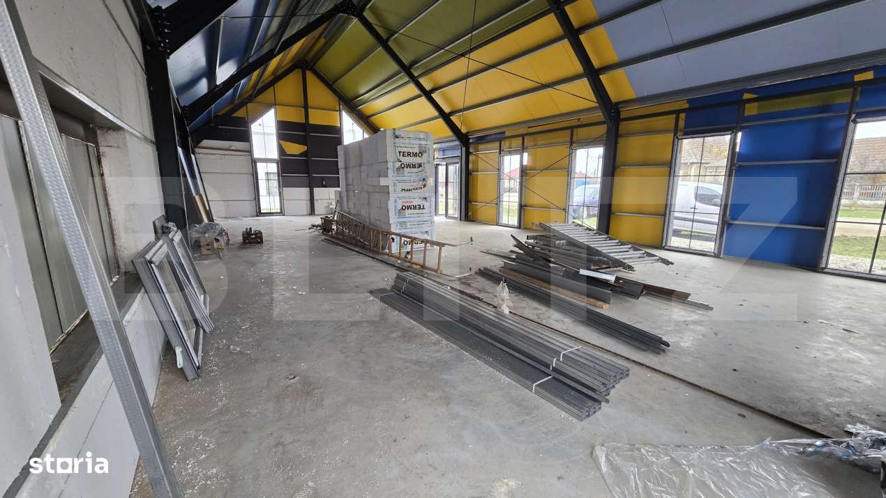 Hala metaloca 190 mp, teren 2400 mp, zona Doba - Imagine principală: 2/3