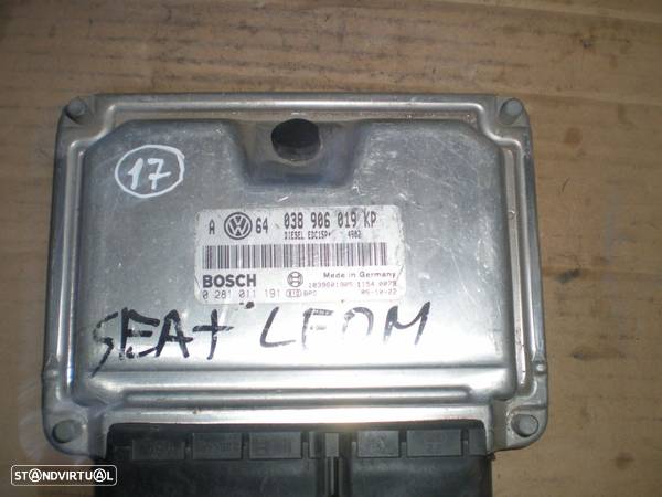 Centralina 038906019KP 0281011191 SEAT LEON 2005 1,9 TDI 100 BOSCH - 1