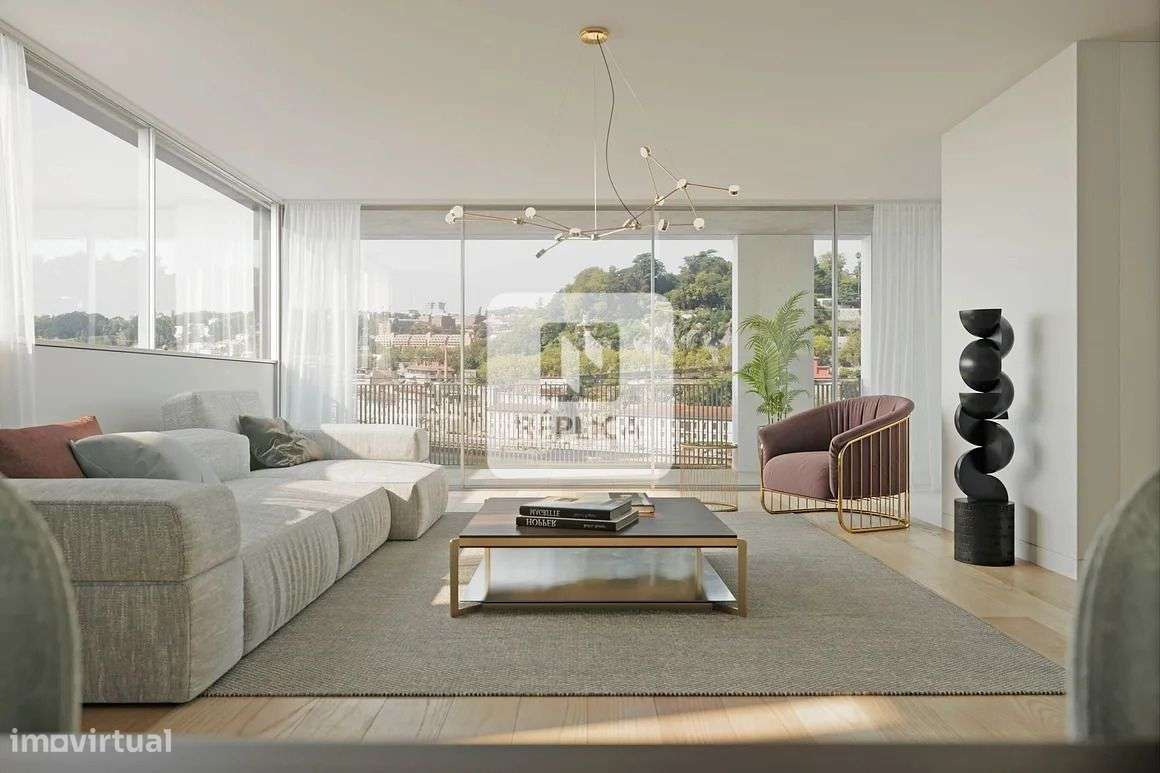 Apartamento T4 Duplex com Terraço 147m2 vistas Rio Douro - Grande imagem: 4/12