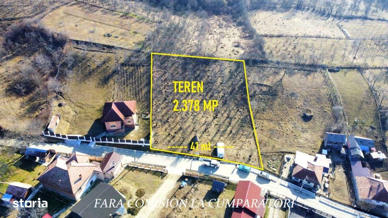 Calimanesti, teren 2378 mp, toate utilitatile - Imagine principală: 4/13