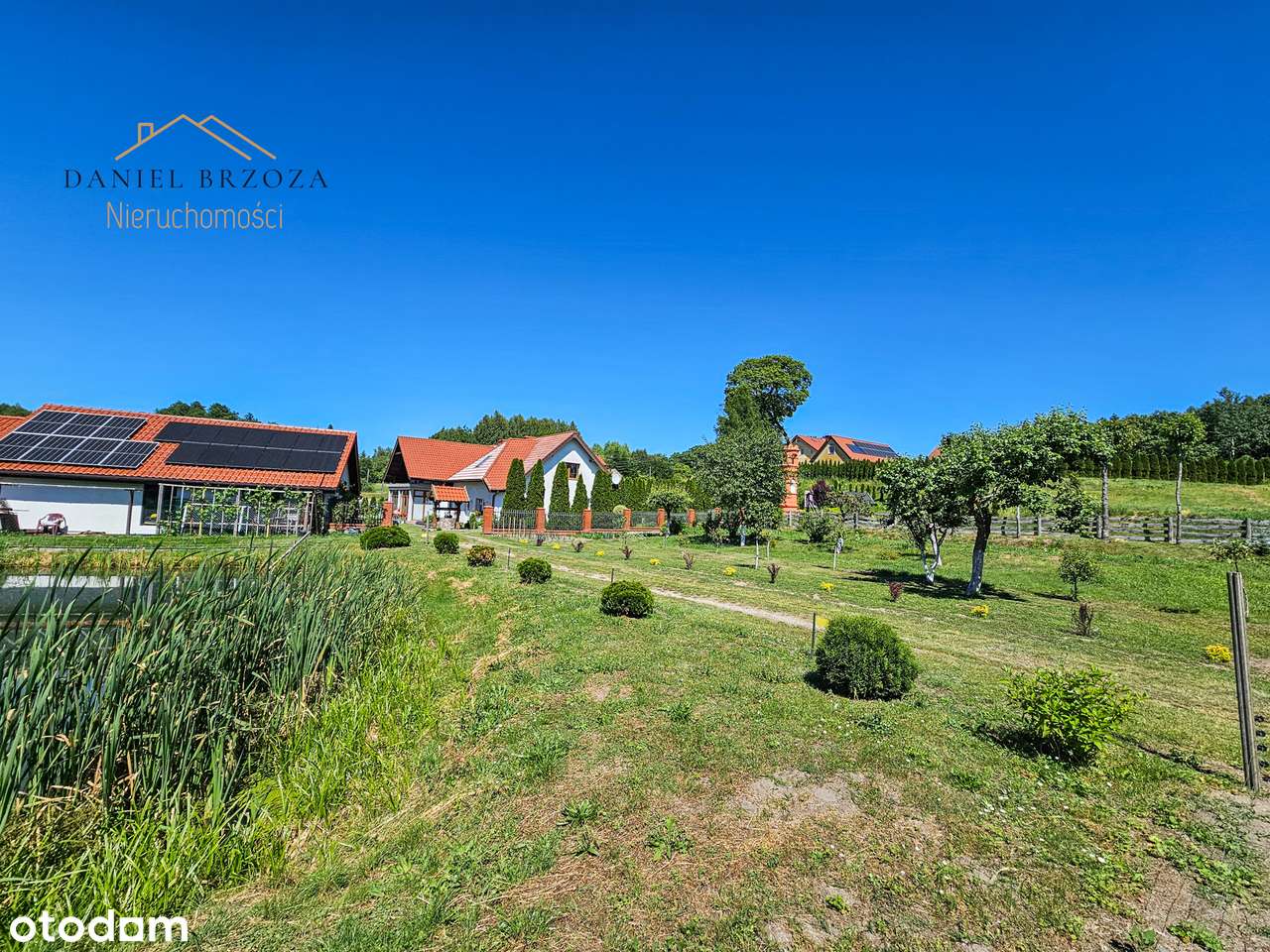 Wyjątkowa posiadłość nad rzeką z prywatnym lasem z 6 ha działką-12