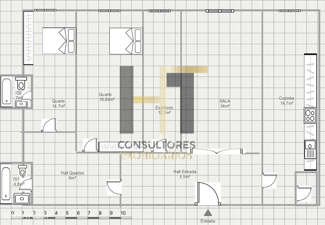 Apartamento T3 | Suite | Box-28