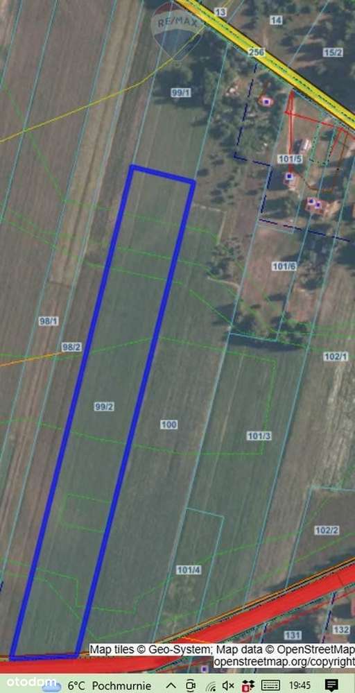 Działka pod zabudowę jednorodzinną, bliźniaczą - Pełny obrazek: 4/4