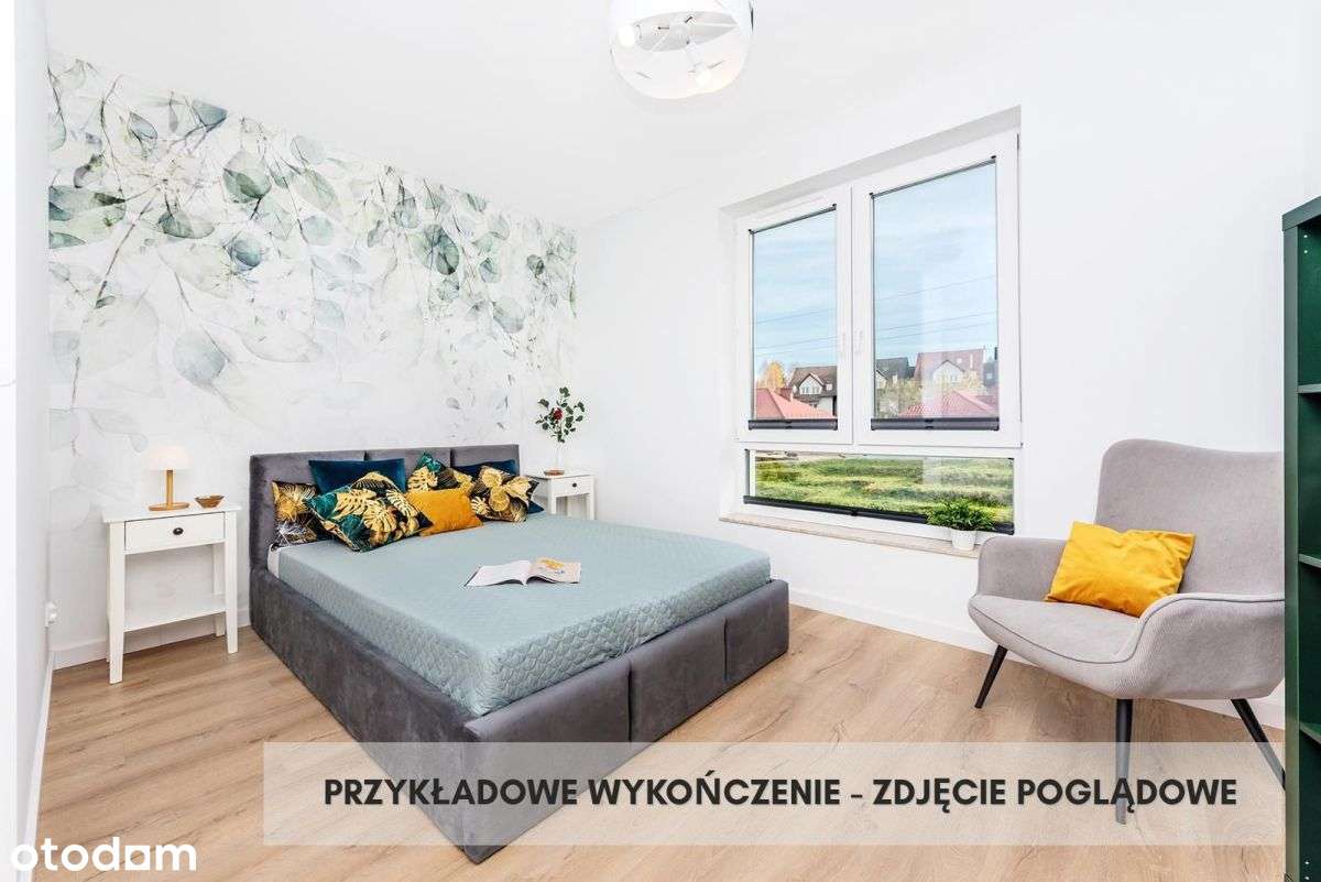 Nowoczesna szeregówka, ogródek, miejsce postojowe - Widok 5