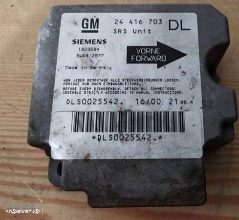 CENTRALINA AIRBAGS OPEL ASTRA G 98-03 24416703 - 1