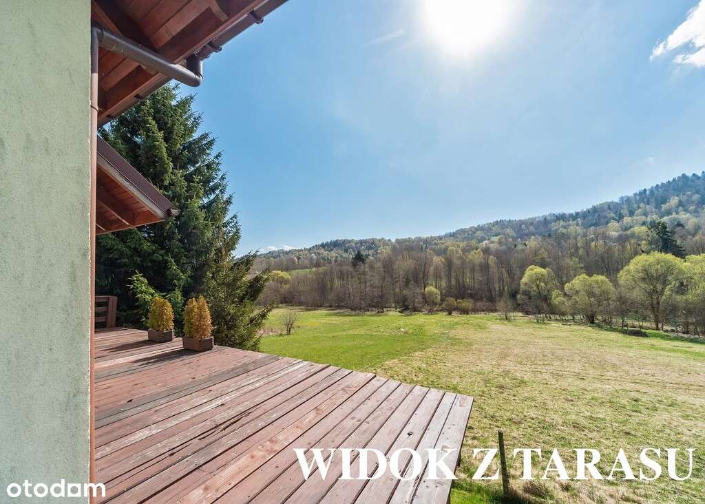 Dom z widokiem na góry w Kamesznicy