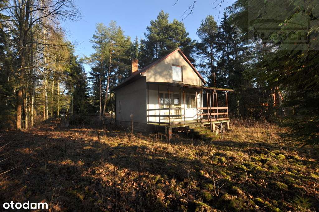 Działka z murowanym domem letniskowym-3