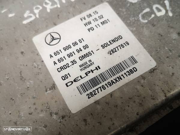 Centralina de motor Mercedes w906 sprinter a651 2010-2013 (2x no estoque) - 5
