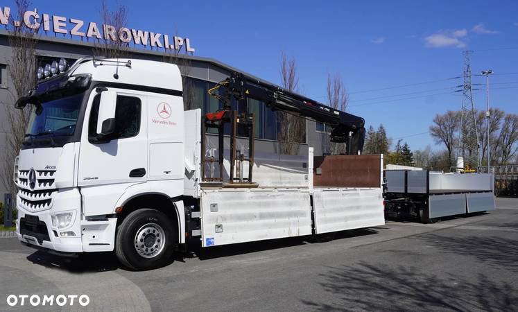 Mercedes-Benz Arocs 6×2 2545 HDS HIAB 177 K PRO/HIPRO / oś skrętna i podnoszona - 16