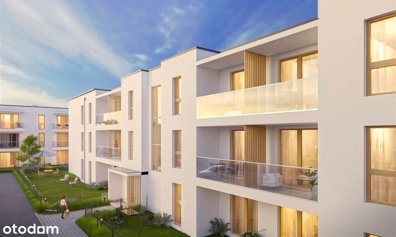 3 pokojowe mieszkanie z ogródkiem E 0.2-4