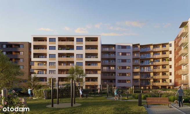 2-pokojowe mieszkanie 35m2 + balkon Bez Prowizji