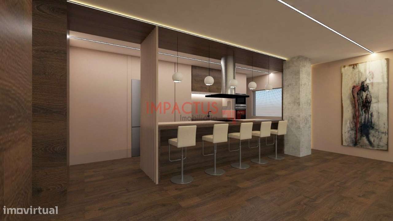 T1 com lugar de garagem em Pedrouços - Grande imagem: 4/7