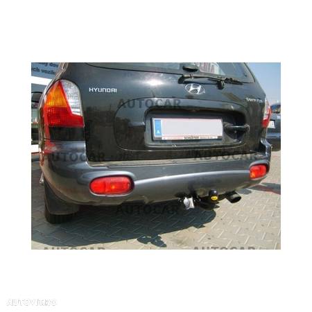 Carlig de remorcare pentru HYUNDAI SANTA FE - 5usi. (SM) - sistem semidemontabil -cu suruburi  din 2000 pana 2005 - 12