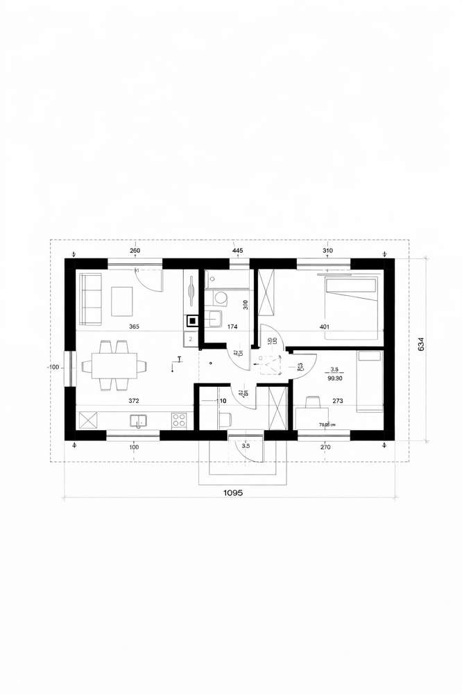 Nowy dom dla rodziny – spokojna okolica | bliźniak 65 m² - Pełny obrazek: 2/2