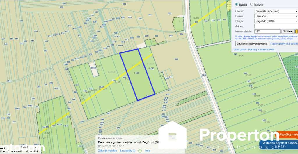 Na sprzedaż ponad hektar  lasu – Baranów /lubelski-5