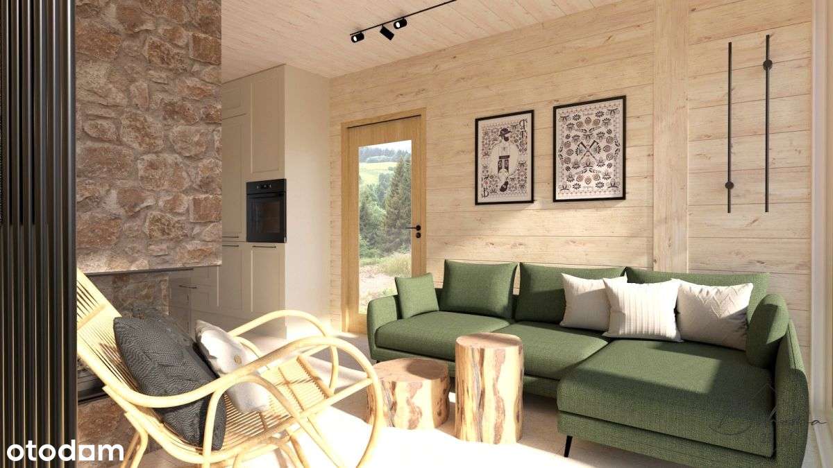 Dom całoroczny wykończony pod klucz- Gorce Szczawa - Pełny obrazek: 4/10