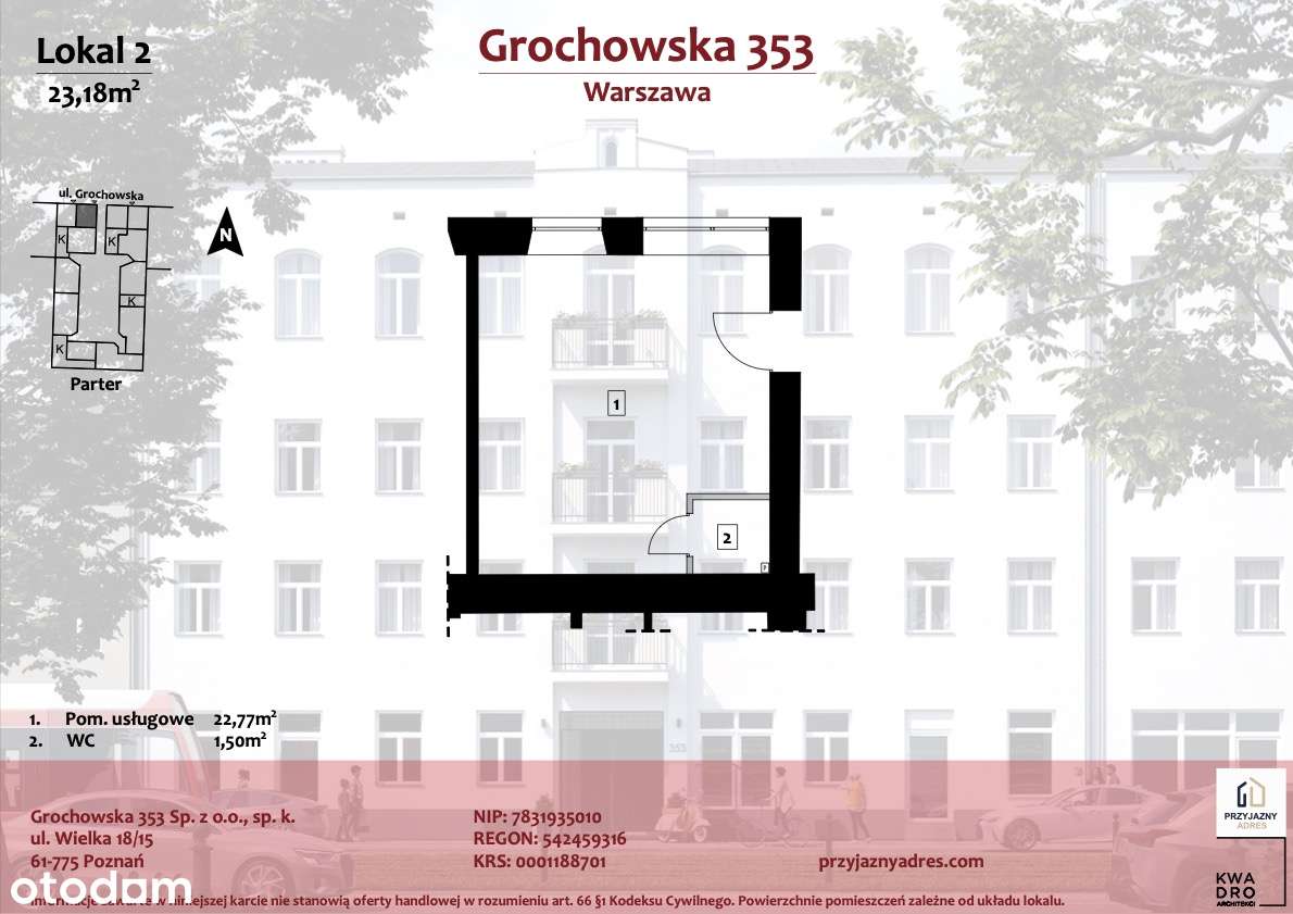 Kamienica & Oficyna Grochowska 353-2