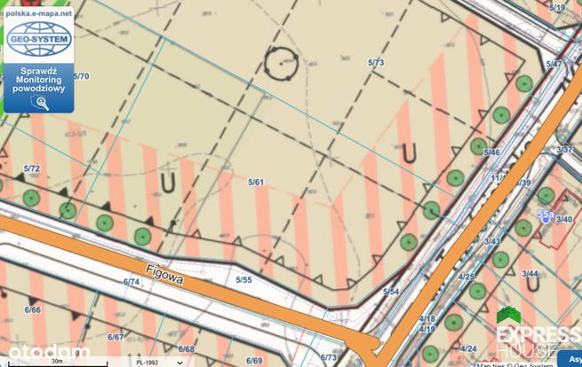 Działka inwestycja- bliźniaki, możliwość podziału-7