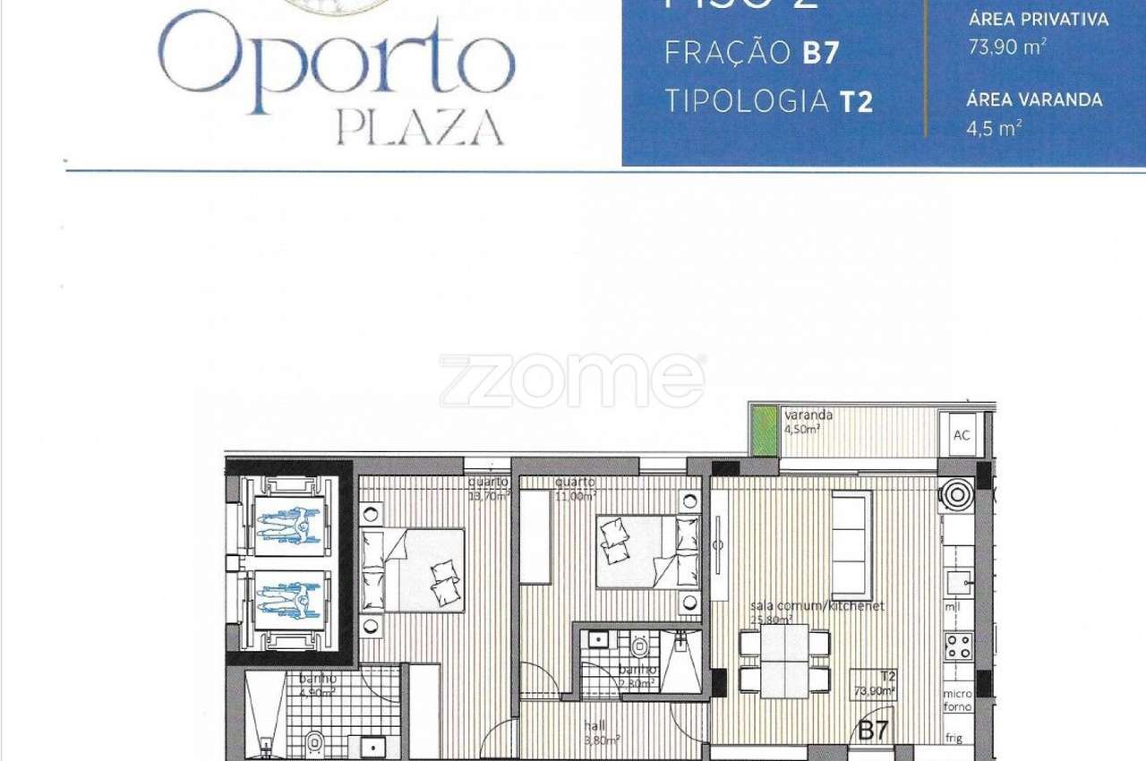 OPORTO PLAZA | Exclusivo T2 com Varanda em Paranhos, Porto-14