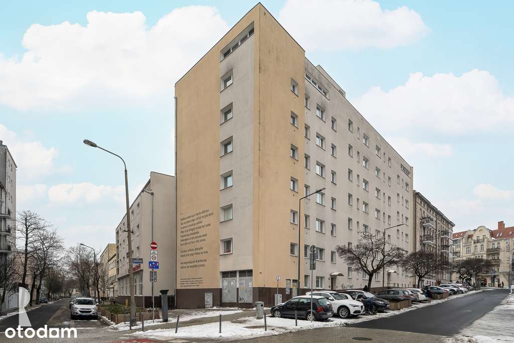 2 pokoje | 55,20 m² | balkon | winda | Łazarz-17