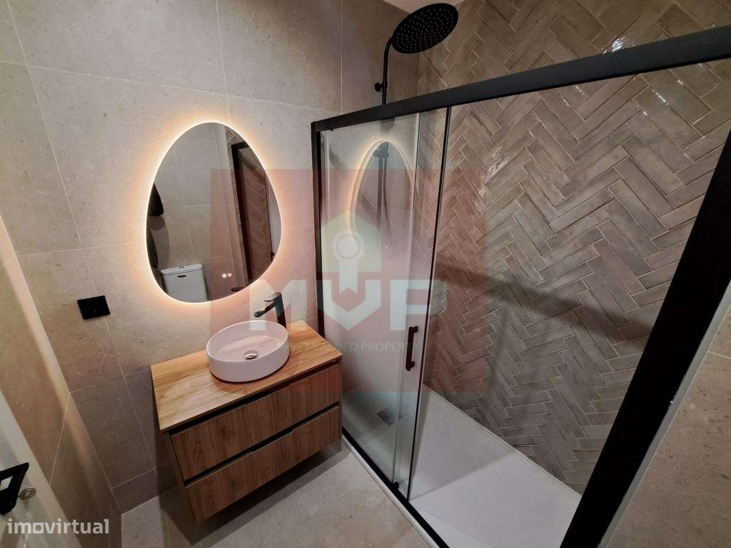 T1 renovado Quarteira Vista Serra-6