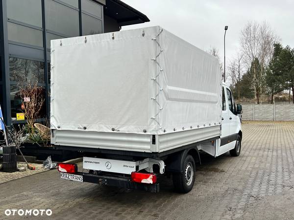 Mercedes-Benz Sprinter 315 CDI MAX burtowy skrzynia Doka brygadiera 6-cio miejscowy z Niemiec 3,4m paka 2021 - 5