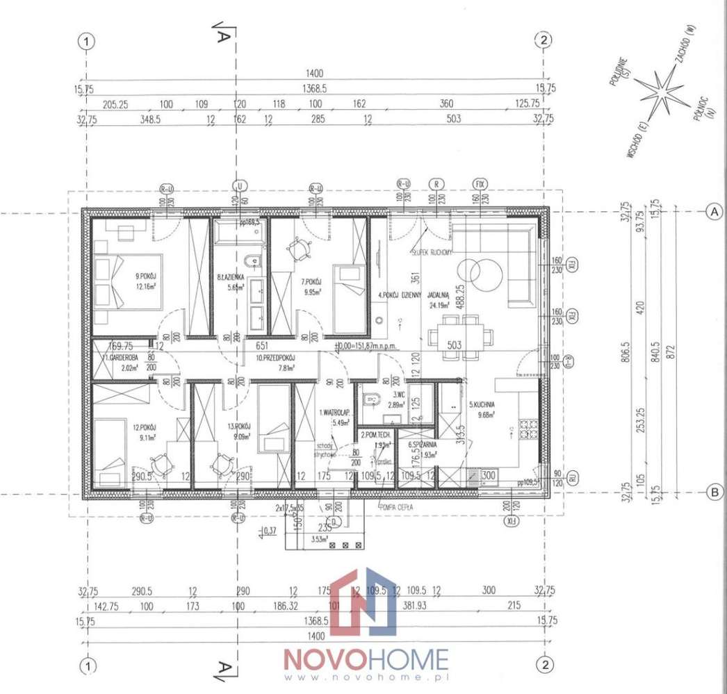 Dom blisko Siedlec, Kownaciska - stan deweloperski - Pełny obrazek: 4/16