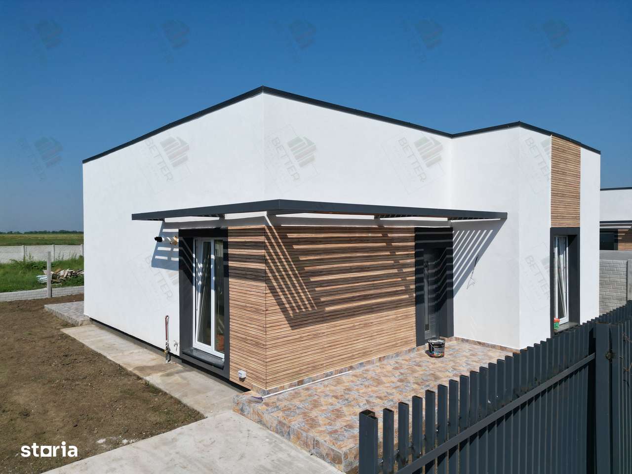 Casă parter de vanzare, 4 camere, 2 băi –la intrare în Comuna Berceni - Imagine principală: 2/12