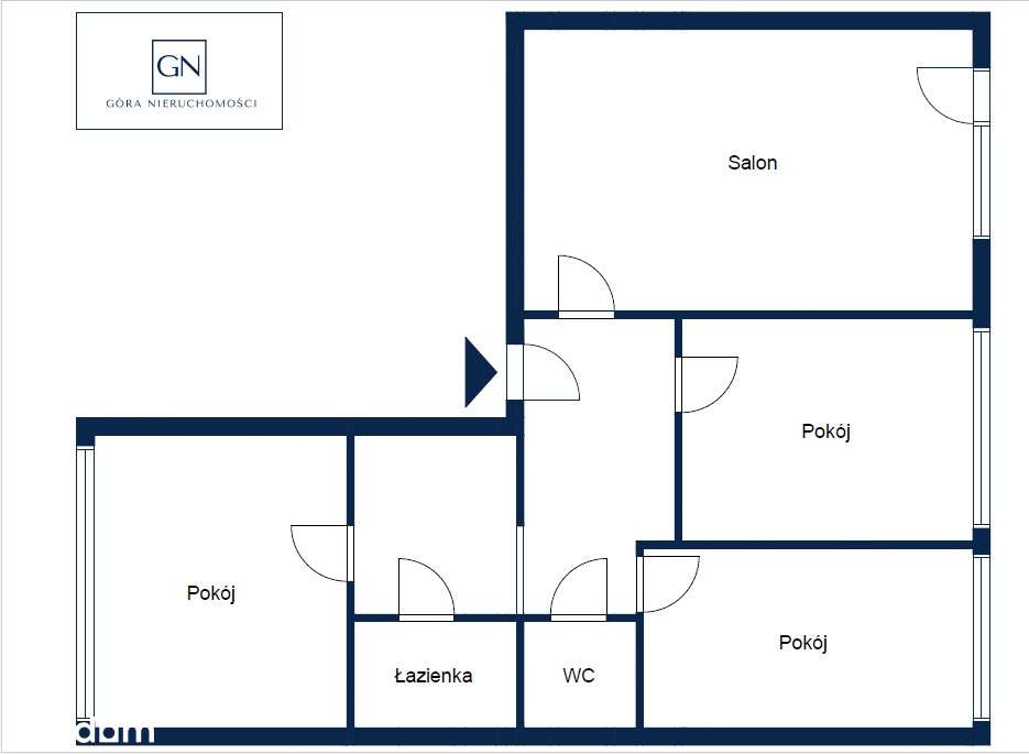 NOWOŚĆ! 3 pok.| pełen rozkład | 54 m2 | BDB lokalizacja, ul. Lecznicza-16