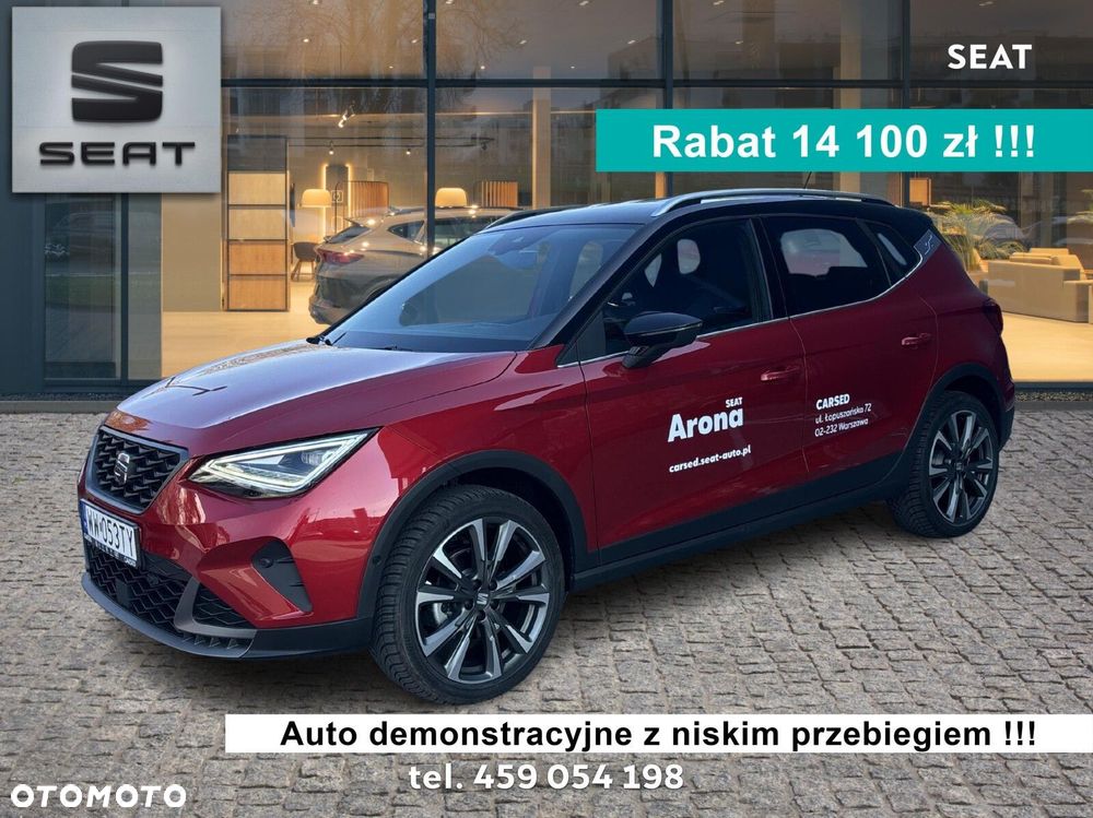 SEAT Arona 1.0 TSI 115 KM FR 7-biegowa automatyczna - DEMO