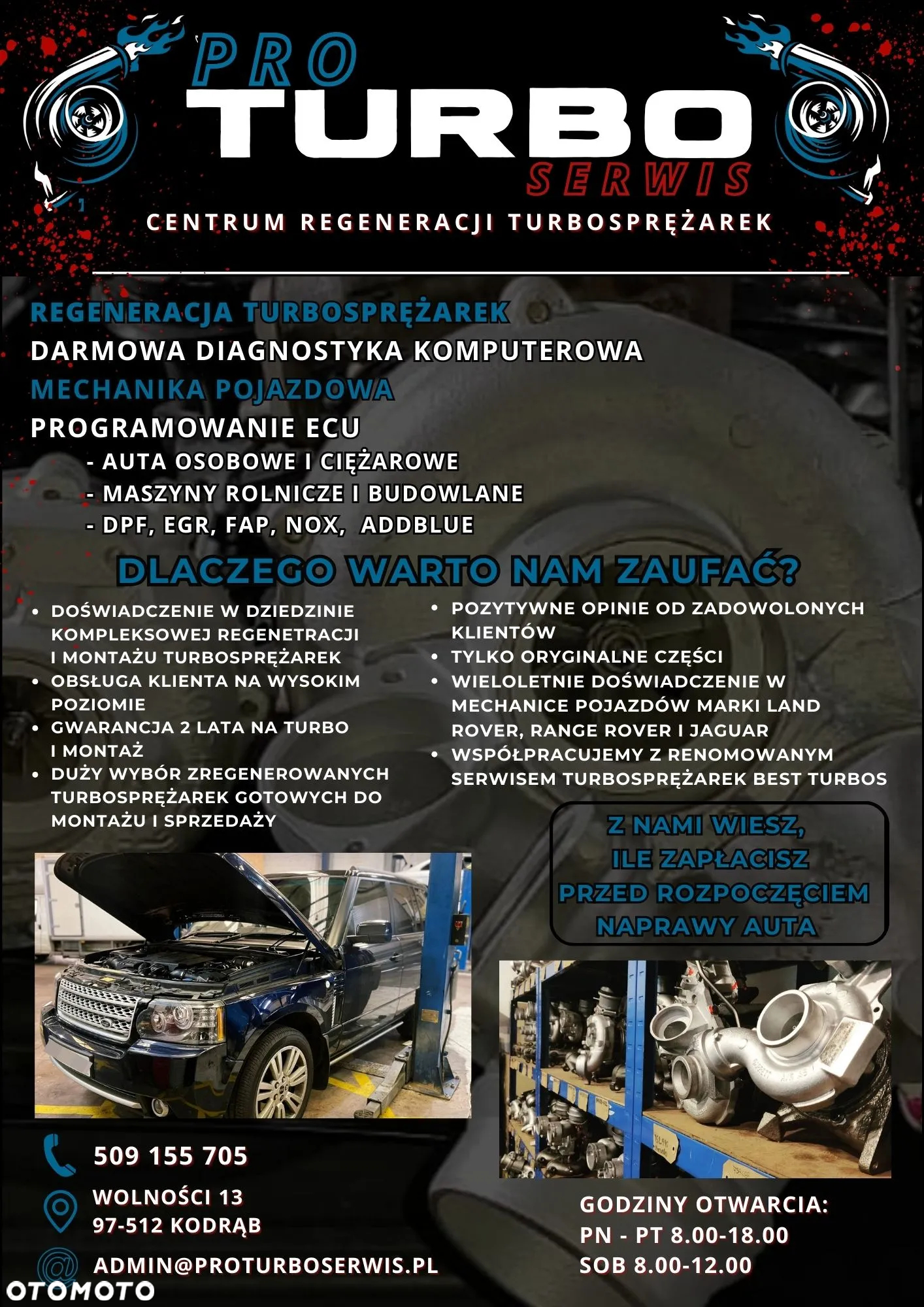 Turbosprężarka Opel Movano 2.2 DTI 90 KM 720244 - 8